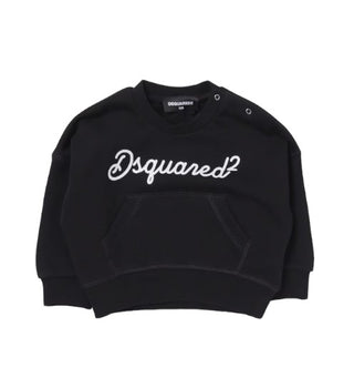 Dsquared2 Felpa girocollo con logo DQ1799-D0A22