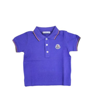 Moncler Polo-T-Shirt mit Symbol POMH59-E096A