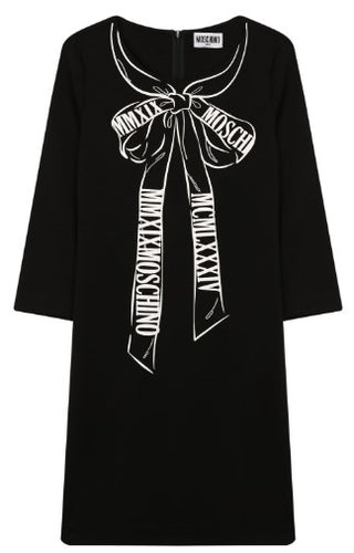 Moschino Kleid mit Rundhalsausschnitt HAV06Y