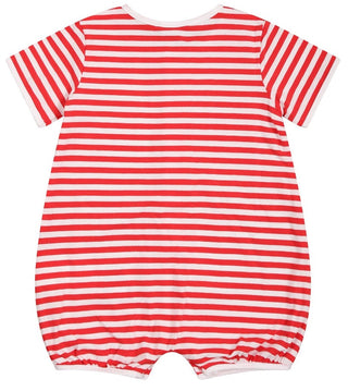 Moschino STRIPED Romper MUY052 WITH CLIPS