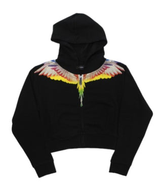 Marcelo Burlon Felpa con zip e cappuccio BMB20600020