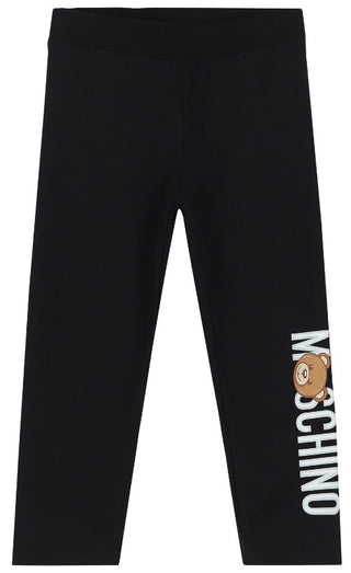 Moschino Leggings con logo MQP02R