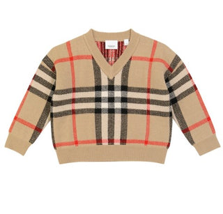 Burberry Pullover mit V-Ausschnitt 8043661