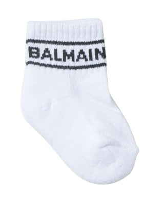 Balmain Socken mit Logoband bs0560