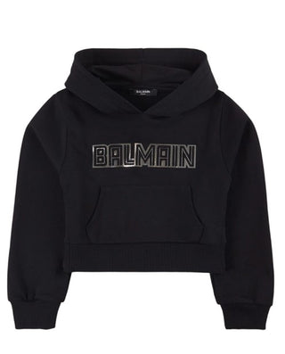 Balmain Kurz geschnittenes Sweatshirt 6Q4040