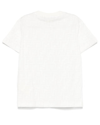 Fendi Kurzarm-T-Shirt JUI181-ATRV mit FF-Logo