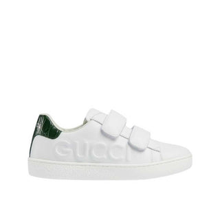 Gucci Sneakers ACE 793049/AADOV In Pelle Bianca