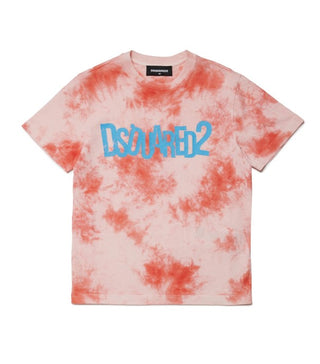 Dsquared2 T-shirt fantasia tie dye DQ2369-D0A90