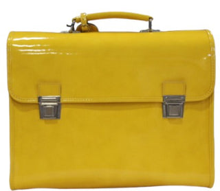 Escudama Patent Leather Briefcase Bag CATERINA