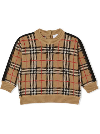 Burberry Maglia con check 8031425