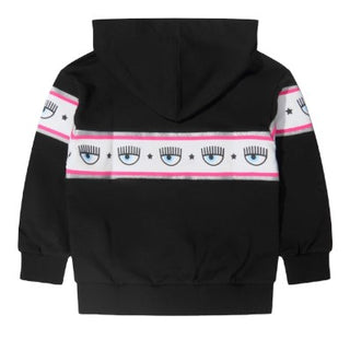 Chiara Ferragni Sweatshirt mit Reißverschluss und Kapuze 519800