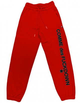 Comme des Fuckdown Pantalone jogger con logo stampato CDFD1909