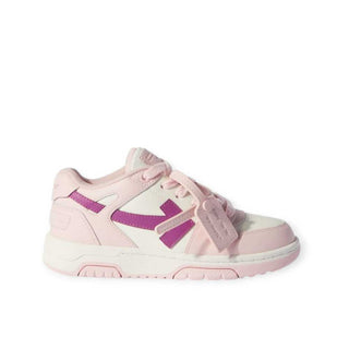 Off-White Sneakers Out Of Office ogia007f24/lea0010 Coloer Bianco/Rosa Chiaro