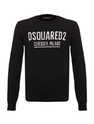 Dsquared2 Maglia girocollo con logo S71HA1121