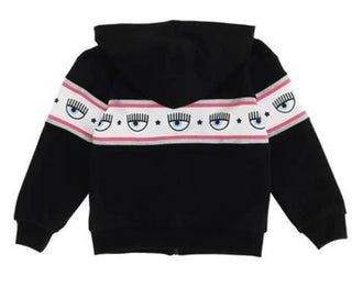 Chiara Ferragni Sweatshirt mit Reißverschluss und Kapuze 519800