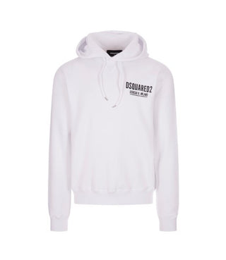 Dsquared2 Kapuzenpullover mit aufgedrucktem Logo S71GU0451