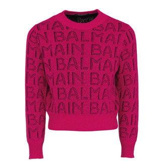 Balmain Maglia maglia filo bimba BS9A70