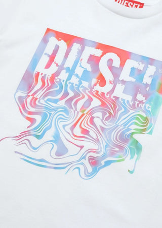 Diesel T-Shirt mit Rundhalsausschnitt J01442-00YI9