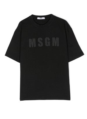 MSGM T-Shirt mit Rundhalsausschnitt F3MSJUTH181