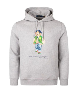 Polo Ralph Lauren Felpa Con Motivo Polo Bear 710953719001 Con Cappuccio