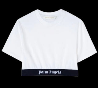 Palm Angels T-shirt cropped PWAA051S24JER0010310