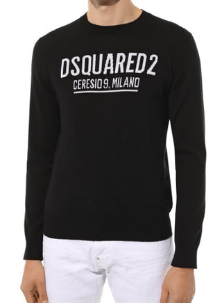 Dsquared2 Maglia girocollo con logo S71HA1121