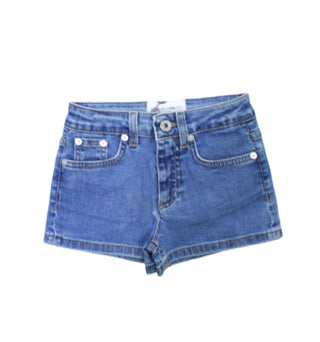 Alberta Ferretti Cotton Denim Shorts 019301 For Girls