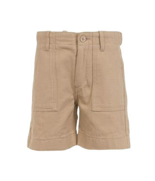 Doudou Bermudashorts aus Baumwolle 2Q6529 Beige Farbe für Kinder