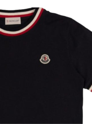 Moncler T-shirt girocollo con patch I29548C00023