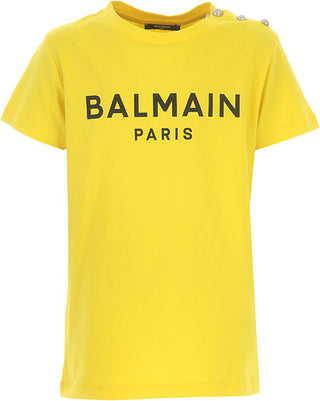 Balmain T-shirt girl 6O8211