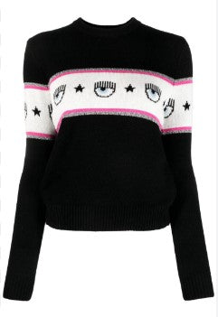 Chiara Ferragni Crewneck Sweater 75CBFM09