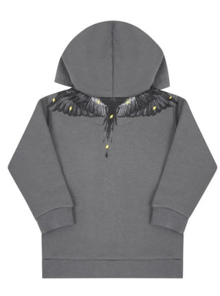 Marcelo Burlon Felpa con zip e cappuccio BMB46090020