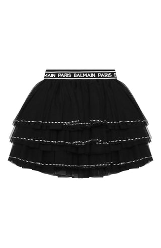 Balmain Tulle Skirt 6N7050