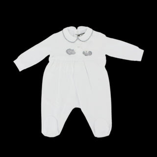 Il Gufo Onesie p16tp15 mit Clips auf der Rückseite