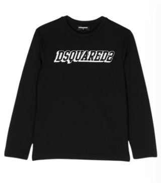 Dsquared2 Crewneck T-shirt with logo and print DQ1981-D00MV