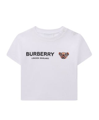 Burberry T-Shirt mit Rundhalsausschnitt und Logo 8041053