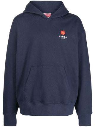 Kenzo Sweatshirt mit Rundhalsausschnitt und Schwammlogo PFD555SW4444