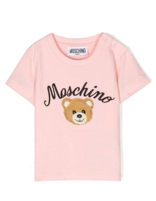 Moschino Crewneck T-shirt with embroidery MUM03O