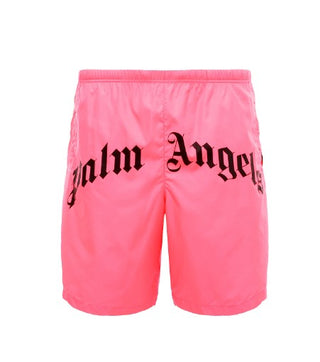 Palm Angels Costume in nylon con logo stampato PMFA005C99FAB0013