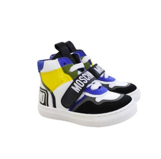 Moschino Sneakers ankle boot 68771 laces and velcro