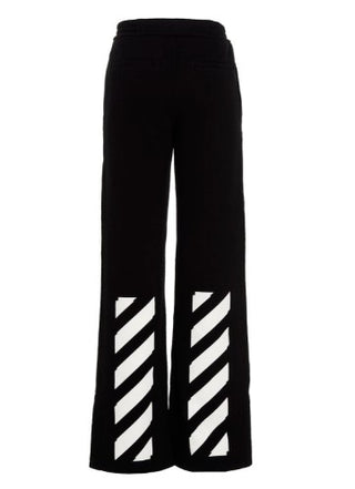 Off-White Palazzo Jogginghose mit Logo OWCH011C99JER0011