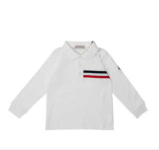 Moncler Polo T-shirt with symbol F29518B70220