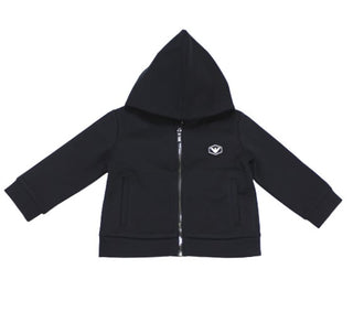 Armani 8NHMG0 Logo Zip Up Hoodie for Baby