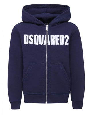 Dsquared2 Sweatshirt mit Reißverschluss und Kapuze DQ0531