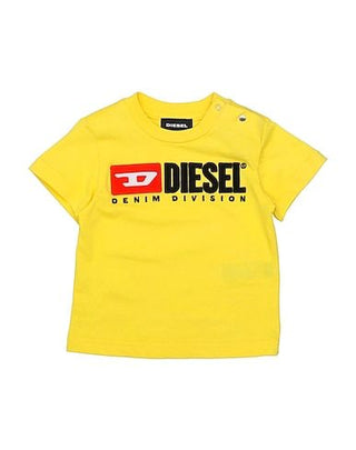 Diesel Crew Neck T-Shirt with Front Logo 00K1YW-00YI9