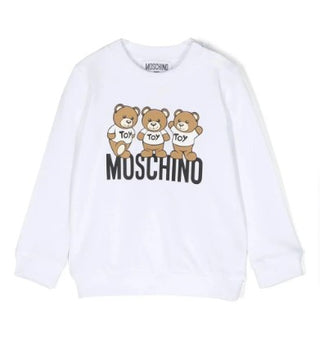 Moschino Sweatshirt mit Rundhalsausschnitt und MSF04Q-Aufdruck