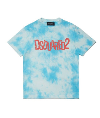 Dsquared2 T-shirt fantasia tie dye DQ2369-D0A90