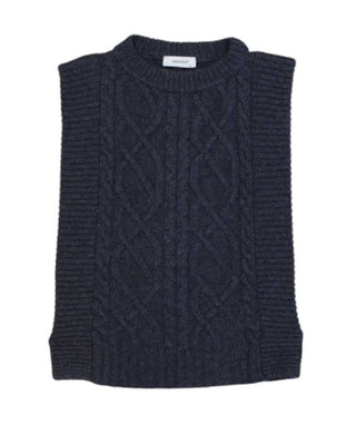 Pepe Rosa Maglia Gilet P24S26008 In Misto Lana