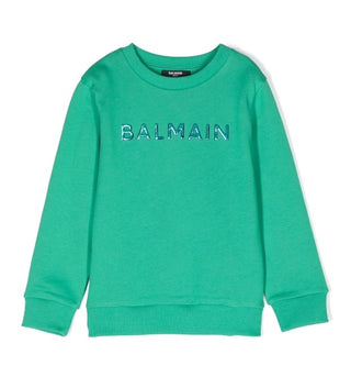 Balmain Mädchen-Sweatshirt BS4Q70