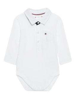 Tommy Hilfiger Body a polo con simbolo KN0KN01183